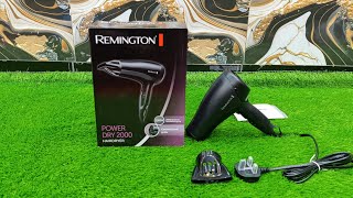 best high top quality Remington D3010 heavy duty commercial electric imported hair dryer unboxing [upl. by Lenaj]