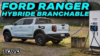 Bientôt disponible au Canada  Ford Ranger Hybride Branchable [upl. by Neellek]