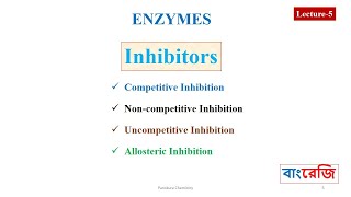 Inhibitors  Enzyme Inhibitors competitive noncompetitive uncompetitive inhibition [upl. by Akla]