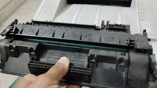 HP LaserJet Toner Replacement  HP Laserjet printer ka Toner kaise change kare  Replace Cartridge [upl. by Annohs]