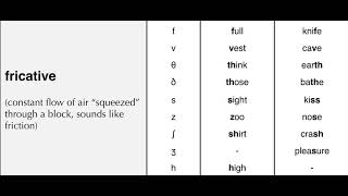 Fricative sounds  Consonants  Voice and accent  British accent [upl. by Abramo]