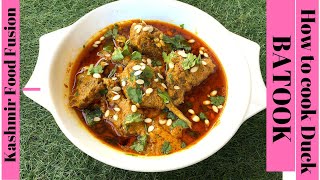 kashmiri style BATUKH TE ZAMUTHDOUD  بطخ  Duck in a curd curry  how to cook duck  tasty recipe [upl. by Idolem320]