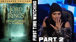 THE LORD OF THE RINGS  THE FELLOWSHIP OF THE RING  FIRST TIME WATCHING  MOVIE REACTION PART 23 [upl. by Kolodgie]