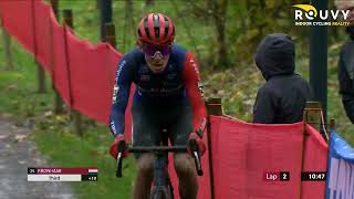 Highlights 2022 UCI Cyclocross World Cup Overijse  Elite Men [upl. by Noryak]