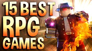 Top 15 Best Roblox RPG Games to play in 2021 [upl. by Frodine805]