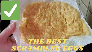 HOW TO COOK THE BEST AND PERFECT QUICK AND EASY SCRAMBLED EGGS [upl. by Sharlene750]