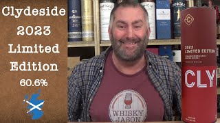 Clydeside Cask Strength 2023 Limited Edition with 606 Lowland Single Malt Review by WhiskyJason [upl. by Aihsenot56]