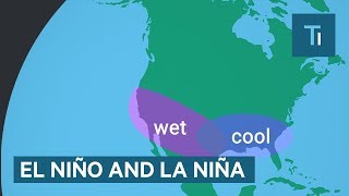 How El Niño And La Niña Affect Weather [upl. by Hannus]