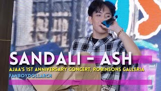 SANDALI  Ash of AJAA Fancam  240928 1st Anniversary Concert Robinsons Galleria  FanBoy Doll Arch [upl. by Kasper]