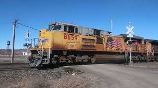 Railfanning klamath falls FT Hornshow amp UP 1988 3162024 [upl. by Ierbua]