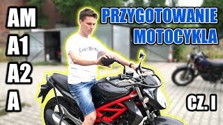 PRZYGOTOWANIE MOTOCYKLA DO JAZDY CZ I Jak zdać egzamin PRAWO JAZDY AM A1 A2 A  Mikkser [upl. by Yerdna995]