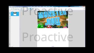 SMART Notebook  Monster Quiz [upl. by Adolph]