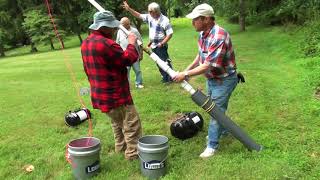 Field Day Antenna Launching Demonstration [upl. by Fidelas]