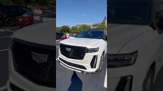 Cadillac Escalade V Over 700hp Cars and Coffee [upl. by Nrublim]