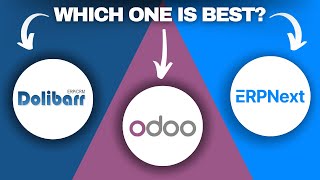 Dolibarr vs Odoo vs Erpnext 2024  Which One is Best [upl. by Upton]