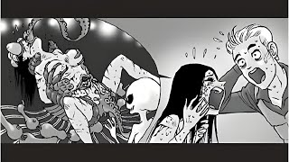 Alien Invasion  Area 51 silenthorrorcartoon tapas comics [upl. by Anir]