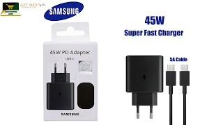 Samsung 45W PD Charger  For Galaxy S and Note Series [upl. by Lejeune341]