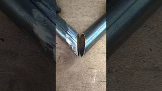 The welders secret technique for making round pipe joints at 90 degree angles [upl. by Korff]