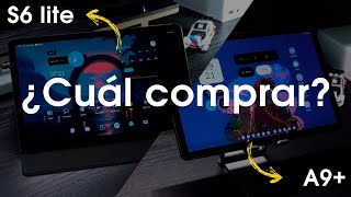 GALAXY TAB S6 LITE VS GALAXY TAB A9 ¿CUÁL COMPRAR [upl. by Eutnoj122]