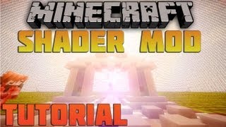 TuT Minecraft 152 Shader Mod Installation Seus V810  Laggfrei HD [upl. by Shirah173]