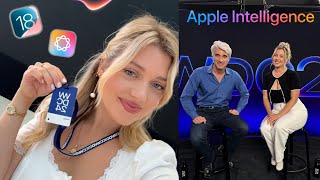 Apple Vlog from WWDC 2024 I met Craig Federighi [upl. by Ttirb]