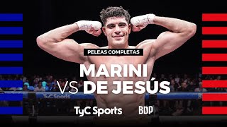 Agustín Marini vs Carmelito De Jesús  Boxeo de Primera  TyCSports [upl. by Jsandye]