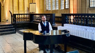 Wedding Pianist at Bodleian Library Oxford  Piano Shell Wedding Pianist Oxfordshire [upl. by Bettencourt]