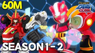 S01 Dinocore season1 special I 1 Hour Compilation I Episodes 7  13Finished [upl. by Kelila]