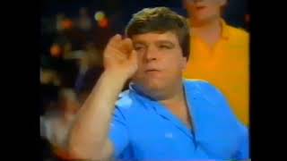 1989 Darts Embassy world championship second round Jocky wilson v Alan warriner [upl. by Nodnelg]