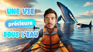 Episode 281  Une vie précieuse sous leau orques baleine sur le kayak [upl. by Aleahpar855]