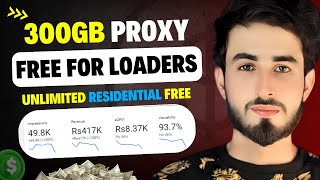 Get Free Proxy Plan Upto 300Gb Free Residential Proxies 2024  AdsenseADX Loading  Mr Sham [upl. by Stefanie261]