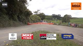 2024 NZRC RD6  International Rally of Whangarei  SS3  Crows Nest 1 [upl. by Ahtamat]