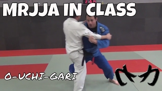 OUchiGari  Brazilian JiuJitsu MRJJA IN CLASS 079 [upl. by Arat]