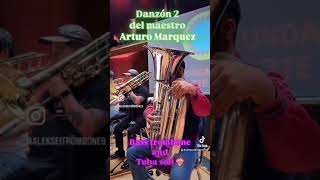 Danzón 2 bass trombone and tuba [upl. by Melmon313]