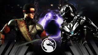 Mortal Kombat X  Kenshi Vs Triborg Smoke Very Hard [upl. by Eessej629]