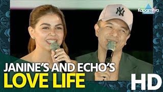 Janine Gutierrez at Jericho Rosales kinikilig na nagbahagi tungkol sa kanilang love life [upl. by Annavaj347]