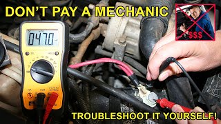 How to Use a Multimeter to Diagnose Common Automotive Problems [upl. by Nawj195]