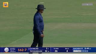 Hydrabad vs Rajasthan  Syed Mustaq Ali Trophy  SMAT [upl. by Amandi]