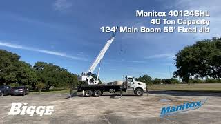 Bigge  Manitex Boom Trucks [upl. by Nylsirk729]