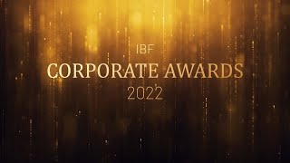 IBF Corporate Awards 2022 [upl. by Kcoj]