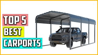 Top 5 Best Carports of 2023 [upl. by Illac]