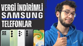 ÖĞRENCİYE VERGİ İNDİRİMLİ SAMSUNG TELEFONLAR  9500 TL Altı Samsung Modelleri [upl. by Suoirrad104]