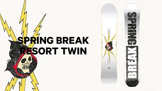 Spring Break Snowboards  2025 Resort Twin [upl. by Ylrevaw376]