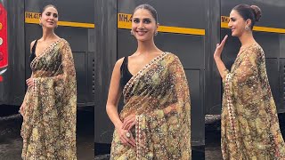 Vaani Kapoor Arrive For Bigg Boss Marathi 5 Set For Khel Khel Mein Promotion [upl. by Ysirhc]