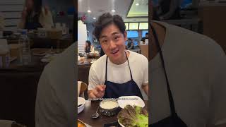 hole in the wall restaurant in korea 🇰🇷 bossam armystew korea koreanfood mukbang seoul [upl. by Lexa]