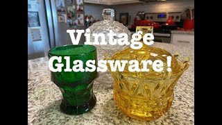 Vintage Glassware [upl. by Enovad719]