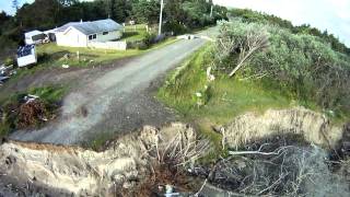 Flying above Washaway Beach in Grayland Washington  HD 720P [upl. by Benedict]