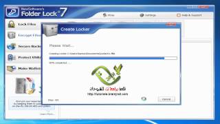 شرح تشفير واخفاء الملفات مع برنامج Folder Lock [upl. by Anaiv563]