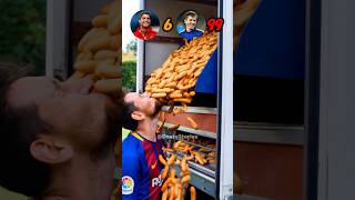 Messi The Hot Dog Eating Champion 🌭 [upl. by Ynetruoc]