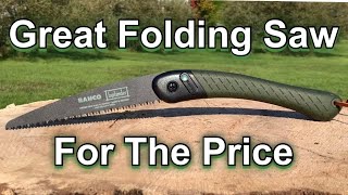 Bahco Laplander Folding Saw  This Is A Great Saw For The Price [upl. by Sateia]